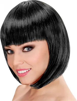 Produktbild von Lou Lou Bob Perücke Schwarz
