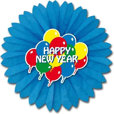Produktbild von Dekofächer Happy New Year mit Aufdruck