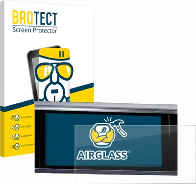 Produktbild von BROTECT Schutzglas für Audi Q3 2021 Infotainment System 10.1" Schutzfolie Panzer Folie Glas Display Schutz klar