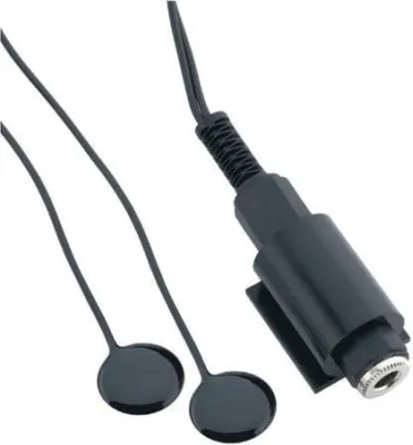 Productafbeelding van Contrabas Pickup - Strijkinstrument Onderdeel - Muziek Maken - Twee Elementen - 16.5 cm - Zwart