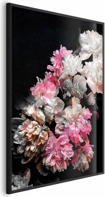 Produktbild von Posterpapier Poster - Bouquet in Darkness 40x60 cm Blumen b-C-0338-ao-a