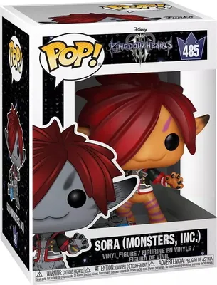 Produktbild von Kingdom Hearts 3 - Sora (Monsters, Inc.) Orange 485 - Funko Pop! - Vinyl Figur
