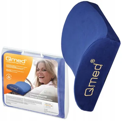 Produktbild von Qmed Lendenwirbelstützkissen für Auto & Büro Memory Foam