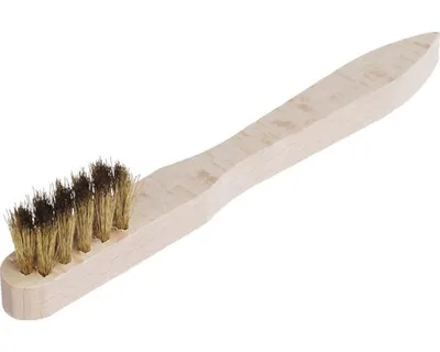 Immagine prodotto di Lessmann Zündkerzenbürste 150 x 15 mm 3 Reihen MES gew, 0,15 mm, sehr robust