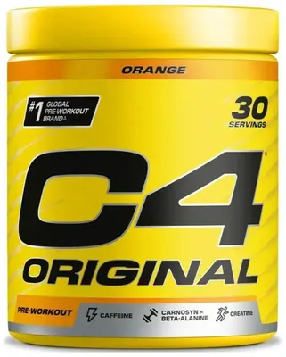 Zdjęcie produktu dla Cellucor C4 Original 195-198 g pomarańczowy / Stymulanty przedtreningowe / Doskonała przedtreningówka z ulepszoną formułą