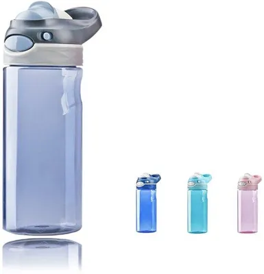 Obrázek produktu pro Láhev na vodu, 550 ml, šedá, bez BPA