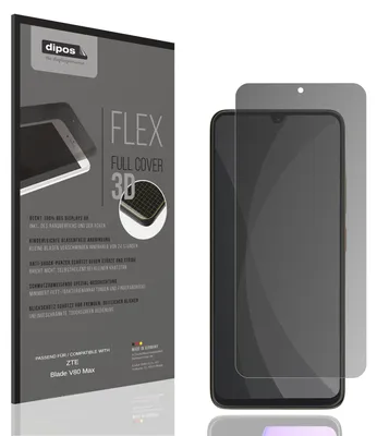 Produktbild von Full Cover Privacy Blickschutzfolie für ZTE Blade V80 Max Folie Anti-Shock