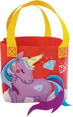 Produktbild von Kreativset Einhorn lila Tasche Filz Robótki