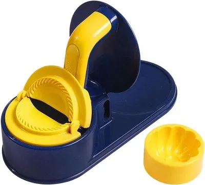 Image de Machine à gâteaux manuelle - 20 x 11,5 x 25,5 cm - Bleu foncé