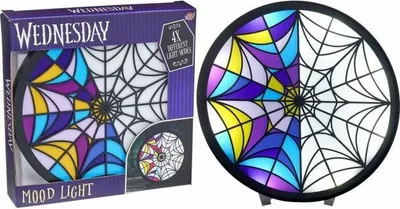 Immagine prodotto di Lansay Wednesday lampada in vetro colorato, lampada in vetro colorato, 4x i diverse modalità di luce