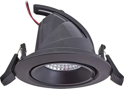 Produktbild von Arcchio Harcos LED-Downlight, schwarz, Ø 11 cm, 4.000K