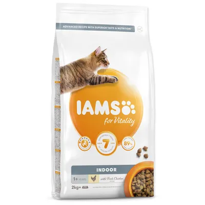 Obrázok produktu pre IAMS Cat Adult/Senior Indoor Chicken 2kg