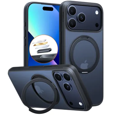 Obrázok produktu pre Torras - Ostand Pro MagSafe Series ochranný obal na iPhone 17 Pro Max – čierny