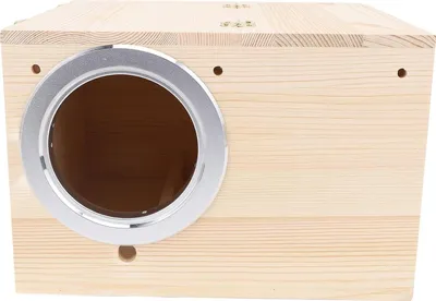 Produktbild von Nistkasten für Valkparkiet - Zuchtkäfig Vogelhaus mit Baars - Für Zwergpapageien und Zuchtpapageien.