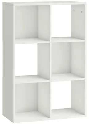 Produktbild von Bücherregal Standregal mit 3 Ebenen Schmal Regal mit Kippschutz Aufbewahrungsregal für Wohnzimmer Schlafzimmer Büro Weiß
