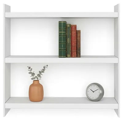 Produktbild von Rizza - Regalbrett, 44x10x40h cm Weiß, 2 Ebenen