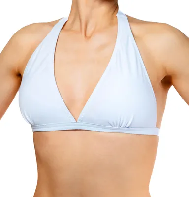 Produktbild von Aquarti Damen Bikini Oberteil, Farbe: Design 041 - Zum Binden / Weiß, Größe: 42 - Cup D