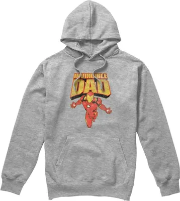 Obrázok produktu pre Iron Man - "Neporaziteľný otec" mikina s kapucňou pre mužov - Deň otcov TV4696 (XL) (Sport Heide)