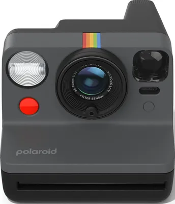 Obrázok produktu pre Polaroid Now, Čierna, Auto, 0.4 - 1.3 m, Polaroid App, LED, USB Typ-C