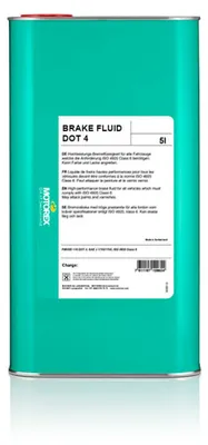 Productafbeelding van MOTOREX DOT 4 remvloeistof, 5 liter