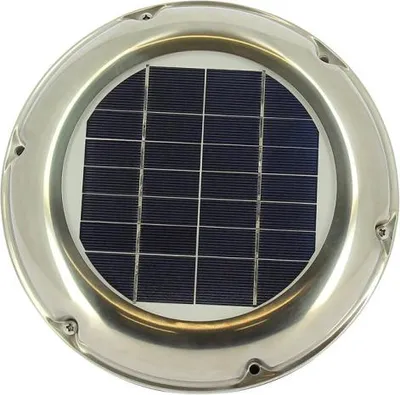 Image de Aérateur Solaire Extracteur En Inox - Optima