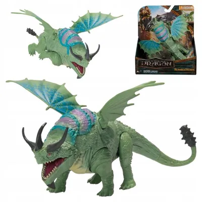 Image de Comment Dresser Son Dragon - Figurine Dragon Rumblehorn 20 Cm