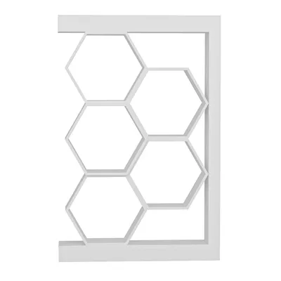 Produktbild von Skye Decor, Artemis - White, Bücherregale, Weiß, 90 x 140 x 24,6 cm