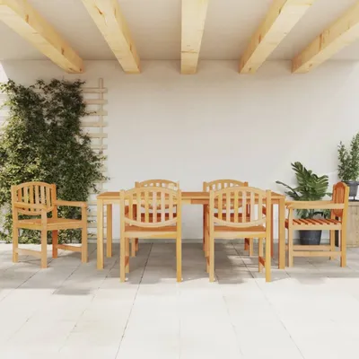Obrázek produktu pro Maison Exclusive – 7dílná zahradní jídelní souprava z masivního teakového dřeva