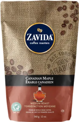 Produktbild von Zavida | Kaffee Canadian Maple - 340g - 100% Arabica - cremig, aromatisch, einzigartig