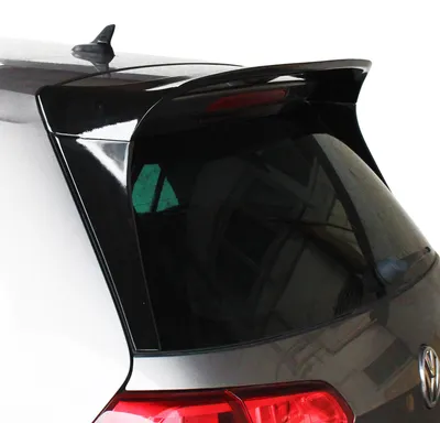 Für VW Golf 7 VII ab 2012-2019 Dachkantenspoiler Heck Spoiler Schwarz Glanz in der Farbe Schwarz von Jom Car-Parts GmbH