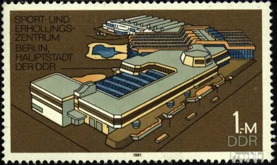 Produktbild von Briefmarken DDR 1981 Mi 2600 (kompl.Ausgabe) Ersttagssonderstempel gestempelt Sport- und Erholungszentrum / Bl.64