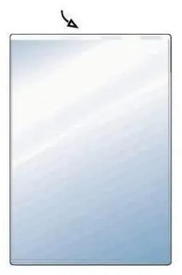 Obrázek produktu pro Obal na průkaz HETZEL, A7, 76 x 107 mm, PVC, zrnitý, 0,17 mm