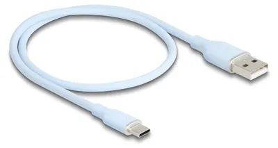 Immagine prodotto di DELOCK USB 2.0 Kabel USB Typ-A St > USB Typ-C St 0,5m blau