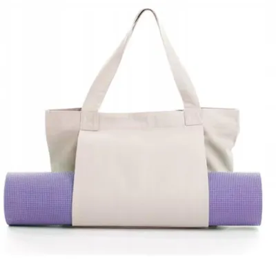 Zdjęcie produktu dla Torba Treningowa Do Jogi, Pilatesu 37X35Cm Beżowa