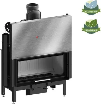 Produktbild von Kaminofen Hitze ARDENTE 90×41.G 17 kW Kaminofeneinsatz Ofen Holzofen Kamin Einsatz