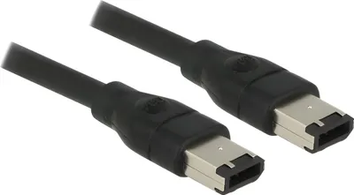 Obrázok produktu pre DELOCK FireWire kábel FW400 6Pin -> FW400 6Pin St/St 0,50 m