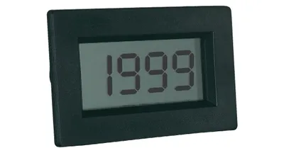Produktbild von PeakTech LDP-135 - LCD Voltmeter-Einbaumodul 13 mm Ziffernhähe