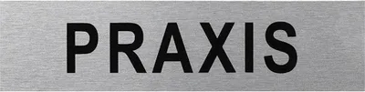 Produktbild von Türschilder in verschieden Größen + Bilder + Sprüche Türschild selbstklebend Firmenschild Praxis 160x40mm BWE