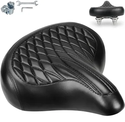 Image de Omgoods - Selle de vélo ergonomique pour femmes et hommes, confortable et large