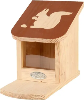 Produktbild von Esschert Design Eichhörnchen-Futterhaus - Holz