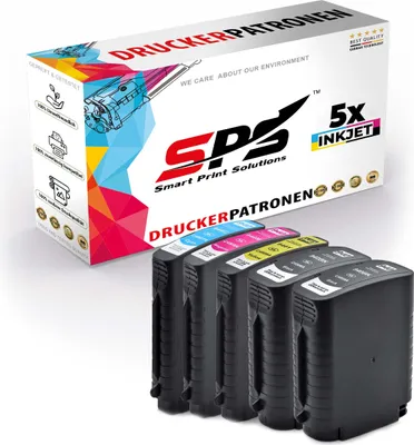 Produktbild von 5x Tinten 940XL Multipack kompatibel für HP Officejet Pro 8000 Enterprise E-AIO