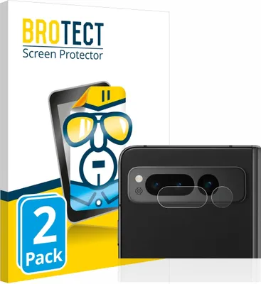 Produktbild von 2x Für Google Pixel Fold (NUR Kameraschutz) Schutzfolie BROTECT Displayschutz Display Schutz Folie Klar Transparent