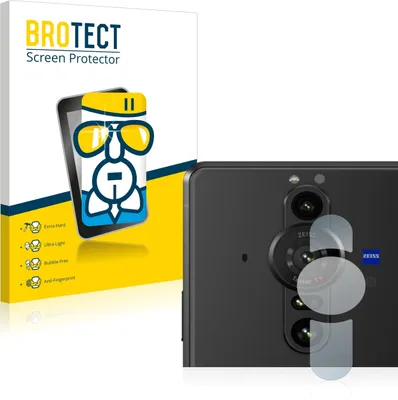 Produktbild von BROTECT Schutzglas für Sony Xperia Pro-I (NUR Kameraschutz) Schutzfolie Panzer Folie Glas Display Schutz klar