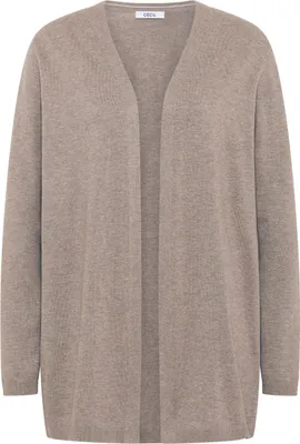 Produktbild von CECIL Cardigan 'Offene Strickjacke', B253967, toffee cream melange, Gr. M