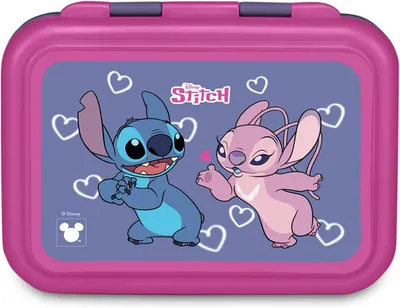 Produktbild von Portamerenda Lilo E Stitch Rosa