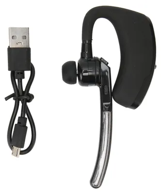 Zdjęcie produktu dla Słuchawki Bluetooth, wielofunkcyjne, z redukcją szumów, funkcją głośnomówiącą, z wbudowanym mikrofonem, słuchawka jednoboczna do użytku w biurze i podczas jazdy