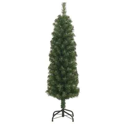 Produktbild von Maison Exclusive - Künstlicher Weihnachtsbaum Schlank mit Ständer Grün 120 cm PVC