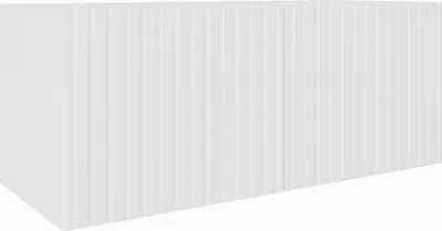 Produktbild von MEBLINI TV-Schrank 100cm Lang - Fernsehschrank - TV Lowboard Industrial - Unterschrank für Fernseher - TV-Unterschrank - TV-Schrank - Hängeschrank - MIU - 100x40x41cm - Weiß Matt