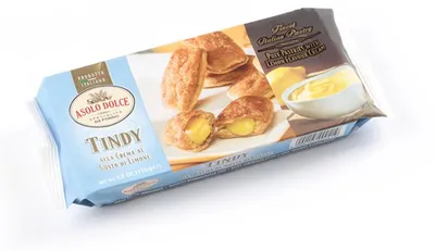 Image de Biscuits à la crème de citron Tindy Limone, 110g - Asolo Dolce