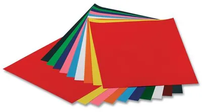 Obrázok produktu pre folia 7000 folia Buntpapier gummiert farbsortiert 50 St.